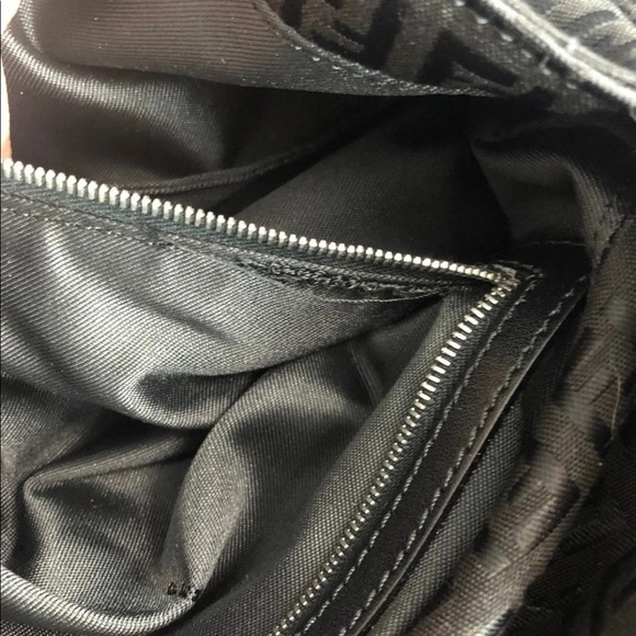 FENDI Authentic Black Zuchinno Canvas Baguette - Picture 9 of 16